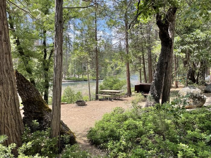 Wawona Campground campground in Yosemite National Park, California